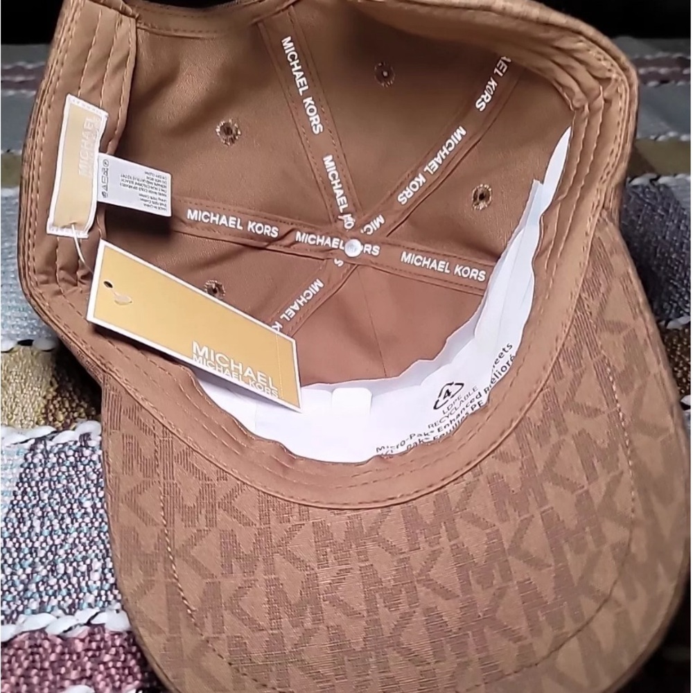 Michael KORS MK monogram logo baseball cap - Picture 6 of 8